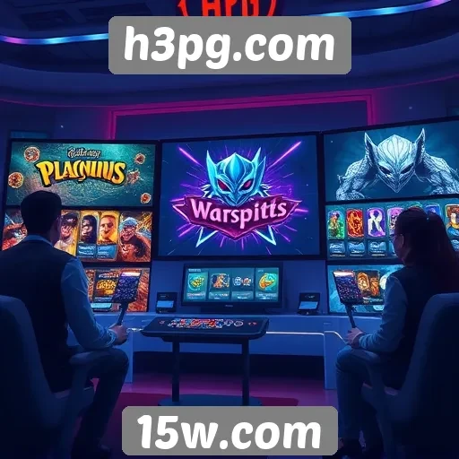 Comparação entre h3pg.com e outros sites de jogos